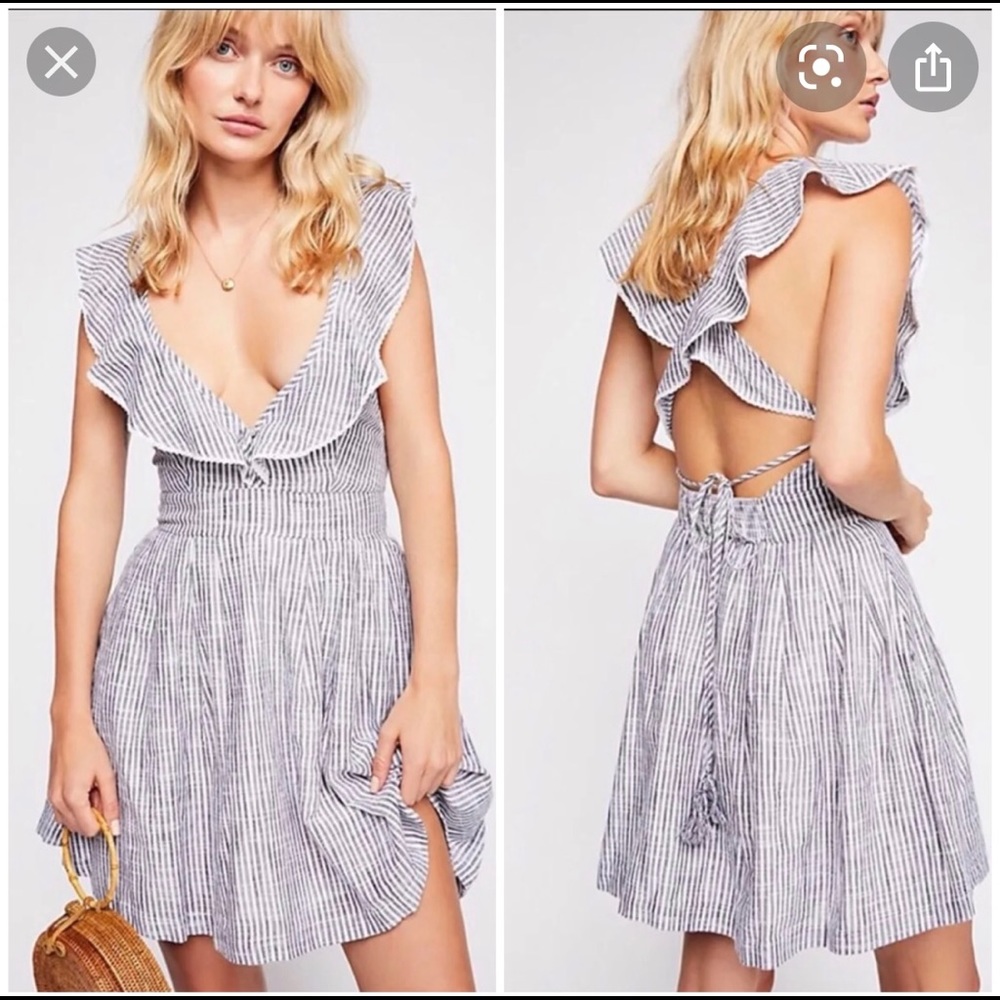 Free People Heartlines Mini Dress